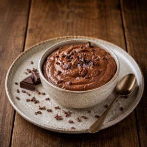 Mousse au chocolat noir grand cru